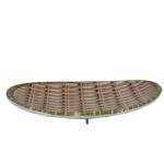 Limitless Heart-Shaped Fruit Plate Stylish and Functional for All Occasions, Fruit Bowls, Plates with Dividers, Snack Tray, Reusable Snack Tray, Fruit Plate for Nuts (Bamboo Wooven Heart)
