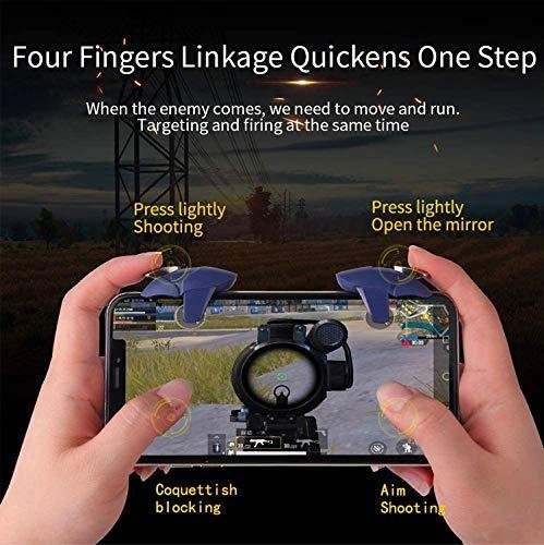 Mobile Controller Joystick Aim Button Tactile For iPhone & Android Smart Phone PUBG