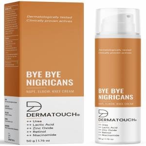 DERMATOUCH Bye Bye Nigricans Cream | For Dark Body Parts like Neck, Knee, Ankles, Knuckles, Armpits, Thighs & Elbows | 50 g (Pack of 1)