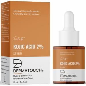 DERMATOUCH Kojic Acid 2% Serum | Best For Hyperpigmentation & Uneven Skin Tone | For Both Men & Women | 18.00 ml (Pack of 1)