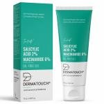 DERMATOUCH Salicylic Acid 2% Niacinamide 6% Anti-Acne Oil-Free Gel For Active Acne, Oil Balancing, Pore Tightening (70 G (Pack Of 1))