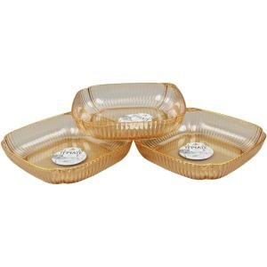 Limitless Fruit Plate Stylish and Functional for All Occasions, Fruit Bowls, Plates with Dividers, Snack Tray, Reusable Snack Tray, Fruit Plate with Compartments for Nuts (Yellow)