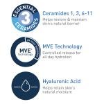 CeraVe Moisturizing Cream | 48H Body and Face Moisturizer for Dry to Very Dry Skin with Hyaluronic Acid and Ceramides | Fragrance Free | 16Oz, 454 g