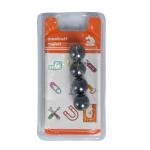 8PC Magnetic Balls Fidget Toy, Stress Relief Desk Decor for Adults Anti-Anxiety Black