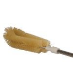Limitless Bamboo Joint Multi-Purpose Cup Brush ottle Cleaner Brush Silicone Bottle Brush, Cleaning Brushes Long Bottle Brush for Baby Bottles Sports Bottle Vase Glassware | Yellow