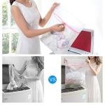 Limitless Laundry Bag for Delicates Clothes, Clothing Washing Bag for Laundry with Premium Zipper, Travel Storage Organize Bag, Travel, Baby Cloths, Toy Storage, White (Medium Pack) (40 X 50 CM)