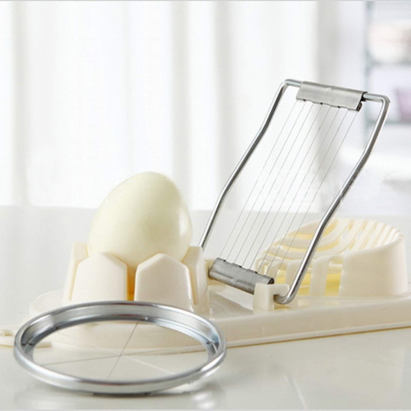 Kitchen Gadgets 2 in1 Multifunction Kitchen Egg Slicer Sectione Cutter Mold Flower Edges Gadgets Kitchen Tools