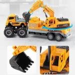 Limitless Crane Truck Toy, Chindren Construction Toy Cranes Truck Toy Sand Trucks Toys for Kids Birthday Gifts