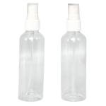 Limitless 4PC Cartoon Small Spray Bottle Reusable Spray Bottle Refillable Spray Bottle Leak-Proof, Perfect For Travel, Makeup, And Pet Care Travel Liquid (White)