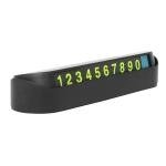 Limitless Car Parking Number Plate Parking Numbers Card,Easy to Fix,Stop Sign, Unique Auto Decorations Compact Universal Notification Phone Number glossy