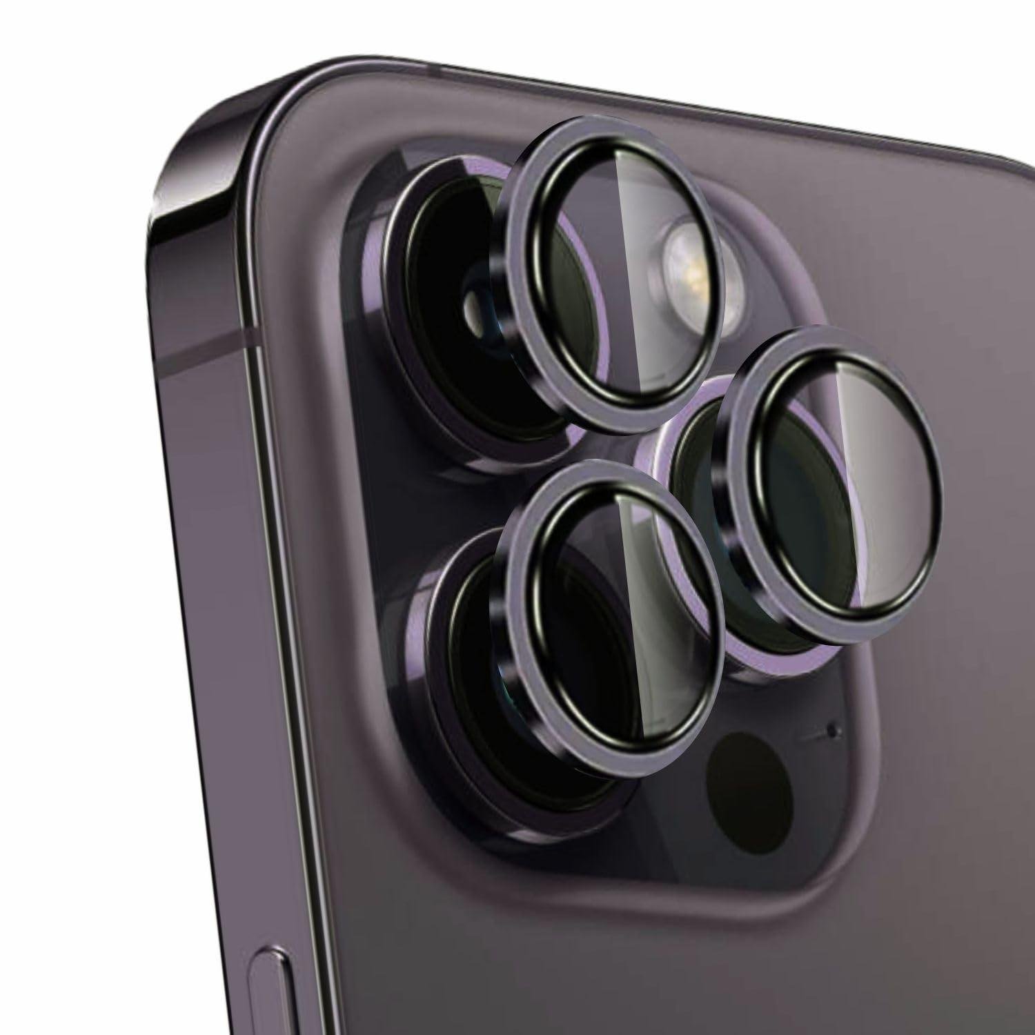 Limitless Tempered iPhone Camera Lens Protector | iPhone 15 Pro & 15 Pro Max - Black