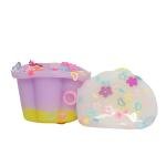 Limitless 2PC Glitter Food Jelly Squeeze Toy Non-stick Scented Jelly Cube Slime Toy for Kids, Party Favors for Girls, Stress Relief Putty Toys, Easter Basket Stuffers
