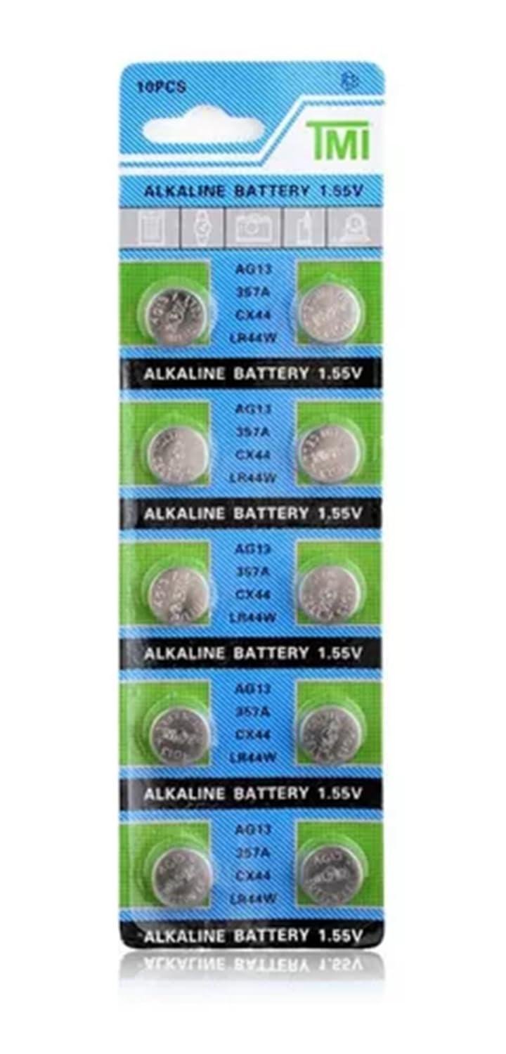 Limitless Button Cell Batteries for Toys,Music Books, Thermometers,Night Light, Watches, LED torches, Long-Lasting Performance (SILVER-10PC)