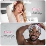 Limitless Hair Scalp Massager Shampoo Brush with Soft Flexible Silicone Scrubber