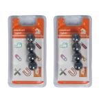 8PC Magnetic Balls Fidget Toy, Stress Relief Desk Decor for Adults Anti-Anxiety Black