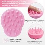 Limitless Hair Scalp Massager Shampoo Brush with Soft Flexible Silicone Scrubber