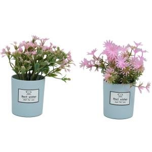 Limitless Mixed Miniature Landscape, Decorative Accents, Realistic & Durable, Ideal for Home Decor, Office, and Gifts, Mini Artificial Potted Plants Accessories, Multi-Color