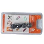 8PC Magnetic Balls Fidget Toy, Stress Relief Desk Decor for Adults Anti-Anxiety Black
