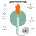 Limitless Electric Silicone Bottle Brush, Rechargeable Bottle Brush Set, Baby Bottle