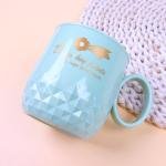 Toothbrush Cup, Unbreakable & Easy-to-Clean Holder for Toothbrush & Toothpaste, Blue