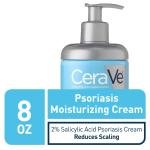 CeraVe Moisturizing Cream For Psoriasis Treatment, 8 Oz, 8 Ounce (Pack of 1)