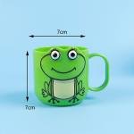 Toothbrush Cup, Unbreakable & Easy-to-Clean Holder for Toothbrush & Toothpaste, Green