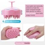 Limitless Hair Scalp Massager Shampoo Brush with Soft Flexible Silicone Scrubber
