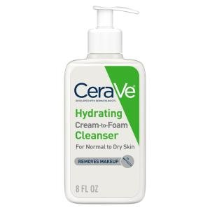 Cerave Hydrating Cream-to-Foam Cleanser 8oz