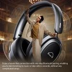 Remax Mena Headset Blissful Series Active Noise-Canceling Music, Dual-Mic, Wireless 5.3 for Quick Connection, Transmission Distance 10M,Charging Case Battery 1000mAh