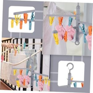Limitless Drying Rack Clothes Drip Hanger Towel Laundry Drip Clip Plastic Laundry