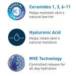 CeraVe Moisturizing Cream, Body and Face Moisturizer for Dry Skin, Body Cream with Hyaluronic Acid and Ceramides, 19 Ounce