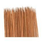 1Pack Carbonized Knotless Barbecue Skewers Perfect for Grilling, Barbecue,Meat, Brown