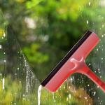Limitless Large Glass Scraper Effortless Clean, Heavy Duty for Stubborn Stains, Multi-Purpose Squeegee, Household Cleaning Tools, Mirror Wiper, Glass Window Cleaner Squeegee, (Pink-2PC)