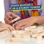 Limitless Classic Jenga Game, Genuine Hardwood Blocks, Jenga Stacking Tower Party Game For Family And Kids Ages 6+, Birthday Gift & Gift For All Ocasions