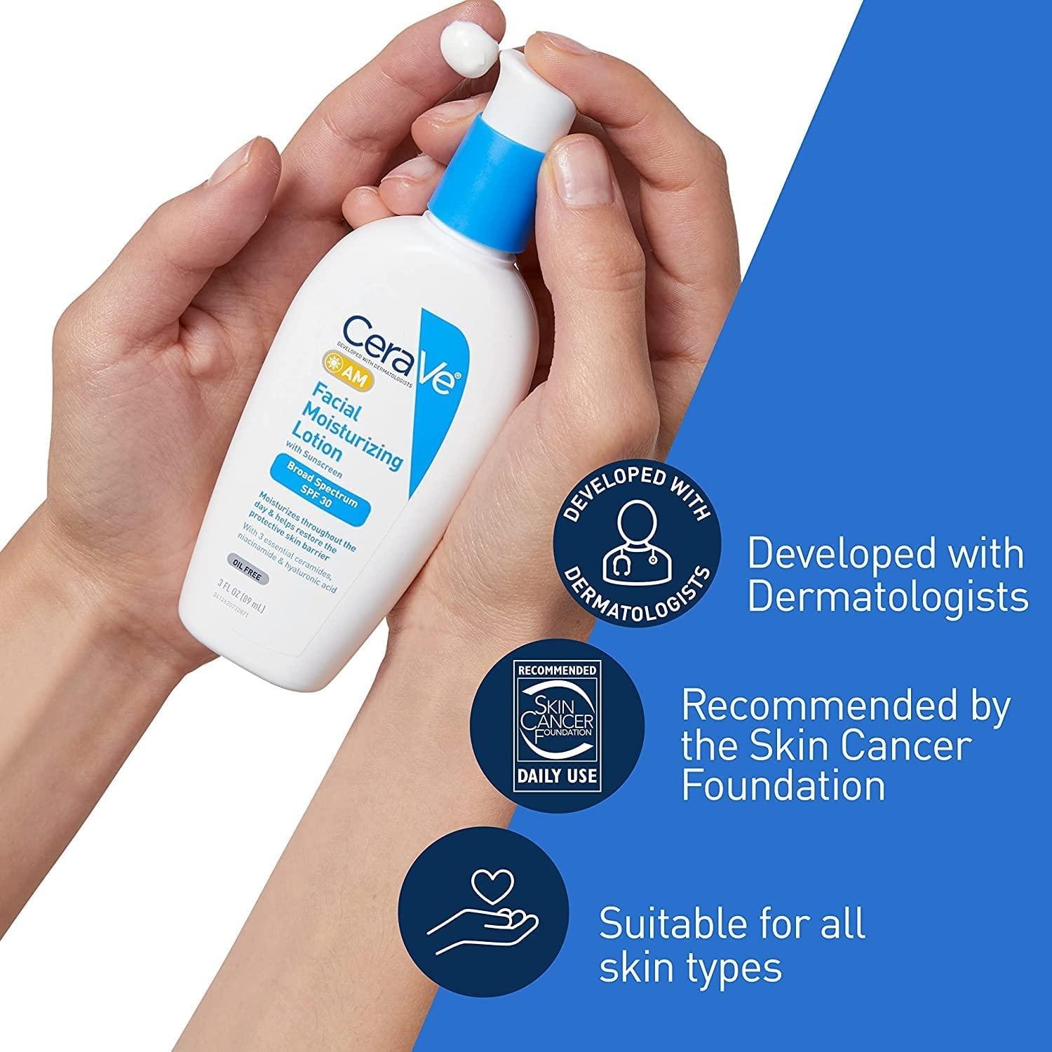 CeraVe Facial Moisturizing Lotion, AM