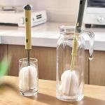Limitless Telescopic Cup Brush Long Bottle Cleaner Brush Silicone Bottle Brush Multifunctional Bottle Cleaning Brushes Long Bottle Brush for Baby Bottles Sports Bottle Vase Glassware