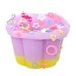 Limitless 2PC Glitter Food Jelly Squeeze Toy Non-stick Scented Jelly Cube Slime Toy for Kids, Party Favors for Girls, Stress Relief Putty Toys, Easter Basket Stuffers