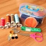 Limitless Oval Sewing Kit Treasure Box Traveller Emergency Clothing Fixer - Yellow