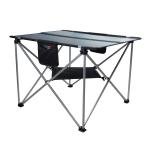 Technaxx 60 W Folding Solar Camping Table TX-252, Portable Monocrystalline Solar Panel Charger with 3 x USB Charging Ports, DC Output and Robust Design - Ideal for Camping and Outdoor Use