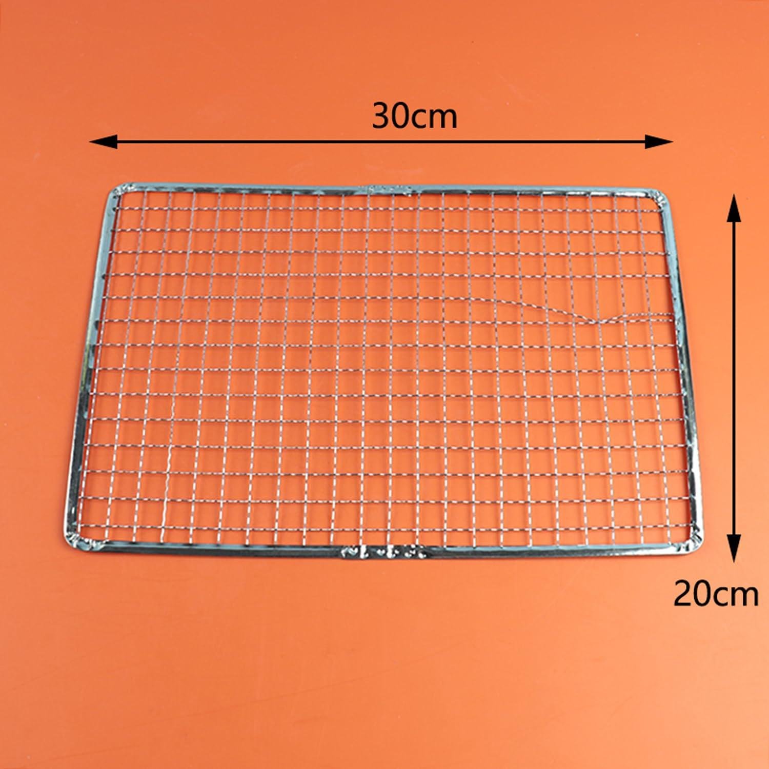 Limitless Net Pack Round Barbecue Grill Net Without Foot, 10 Inch Stainless Steel