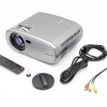 Technaxx Video Projector for Home, Office, Outdoor - 1080P HD, Speaker, 50"-200" Projection Size, 40,000 Hours LED Lifetime, Multimedia Player, Remote Control - Smart Portable Projector TX-177