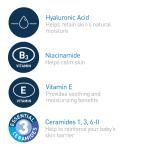 CeraVe Baby Lotion | 8 Ounce | Gentle Baby Skin Care with Hyaluronic Acid | Paraben and Fragrance Free