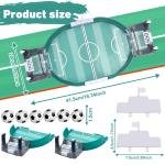 Limitless Interactive Table Football Toy, Mini Table Football Toy with 6 Pieces Football, Slingshot Toy, Football Tournaments Toy for Children Adults Christmas Birthday Party World Cup