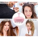 Limitless Hair Scalp Massager Shampoo Brush with Soft Flexible Silicone Scrubber