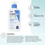 CeraVe Baby Lotion | 8 Ounce | Gentle Baby Skin Care with Hyaluronic Acid | Paraben and Fragrance Free