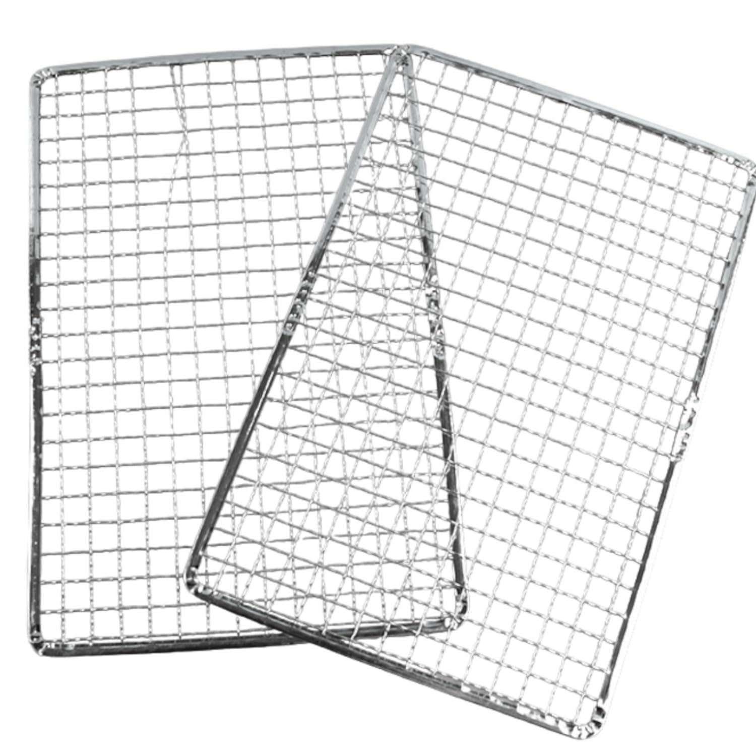 Limitless Net Pack Round Barbecue Grill Net Without Foot, 10 Inch Stainless Steel