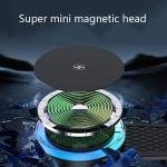 Remax Mena 15W Magnetic Car Folding Wireless Charging Stand Smart, Car Magnetic Fast Charging Station Air Vent Phone Holder for iPhone Samsun Xiaomi, Black