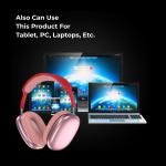 P9 Wireless Bluetooth Headphones, Noise Reduction Headphones Stereo Sound, Red