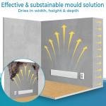 Mould Dry Set UK Plug - Mould Remover Wall Heating without Chemicals For Any Room