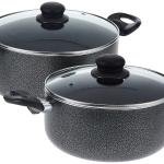 Limitless Aluminum Nonstick Cookware Set 8 Pcs, Assorted Color